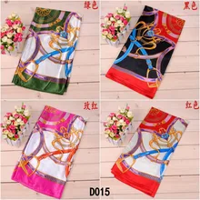 Классические летние китайские розы большие фабричные новые женские элегантные большие шелковые модные женские аксессуары 90*90 см для шарфа D015