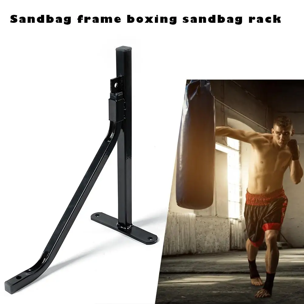 Heavy Sandbag Wall Bracket Steel Mount Hanging Stand Wall Mount Boxing Frame Punching Bag Stand Hanger For Fitness Training