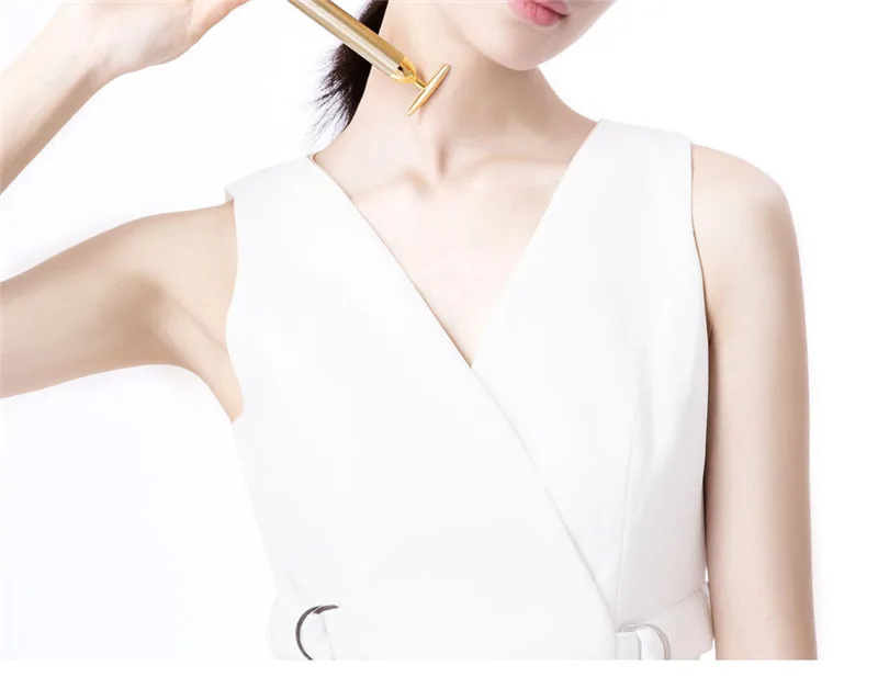 Xiaomi inFace Gold beauty Bar позолоченный массажный лифтинг для лица ускоритель метаболизма Спа Портативный Массаж лица шеи красота бар