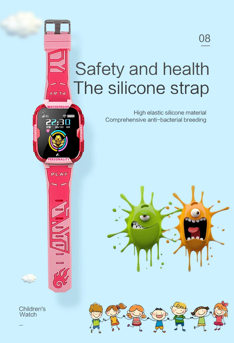 Global Version 4G GPS Time Video Call Wifi Smart