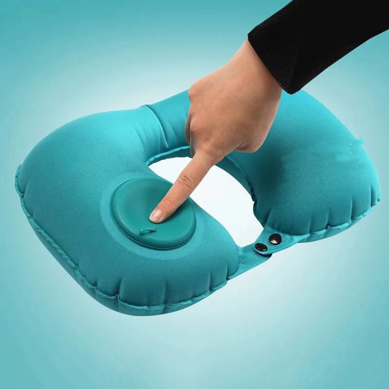 Pack De 6 Almohadas Inflables Para Camping - Ultraligeras, Resistente Al Agua, Para Playa Y Viajes