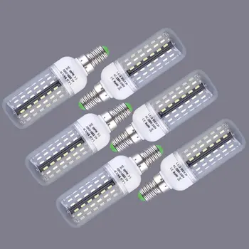 

ICOCO 6pcs New High Quality 12W E14 96 LED 4014 SMD Cover Corn Light Lamp Bulb