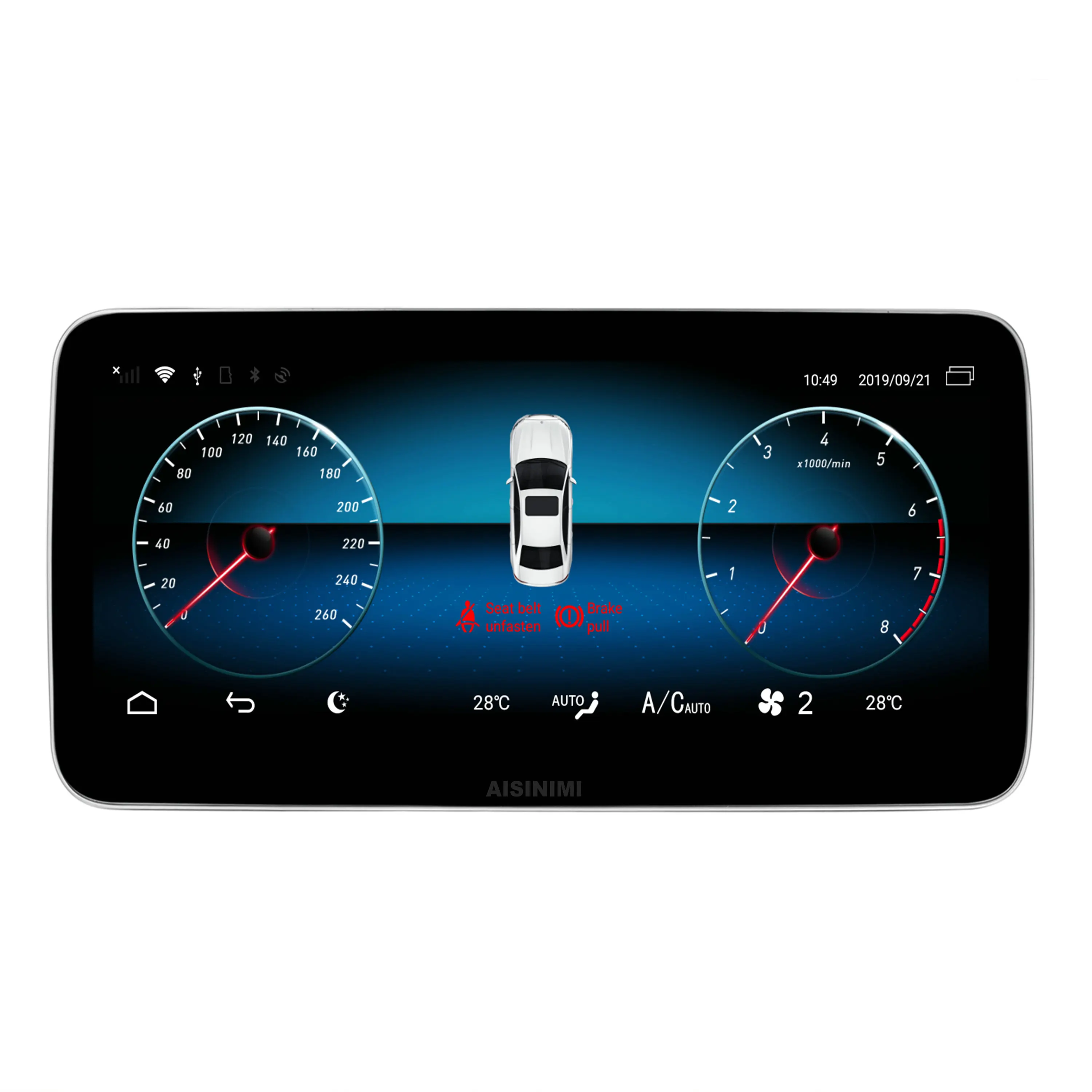 Excellent Android 8.1 Car Dvd Navi Player FOR Mercede Benz CLA GLA A Class W176 car Monitor audio gps stereo auto all in one 2