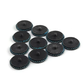 

10pcs 2 Inch Fiber Polishing Sanding Discs Set 50mm Metal Wood Buffing Wheel Pad