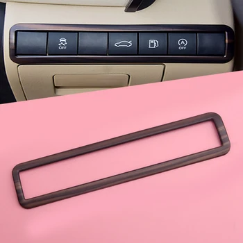 

CITALL Plastic Wood Grain Headlight Switch Button Frame Cover 17.3 x 3.8 cm Fit For Toyota Camry 2018 2019