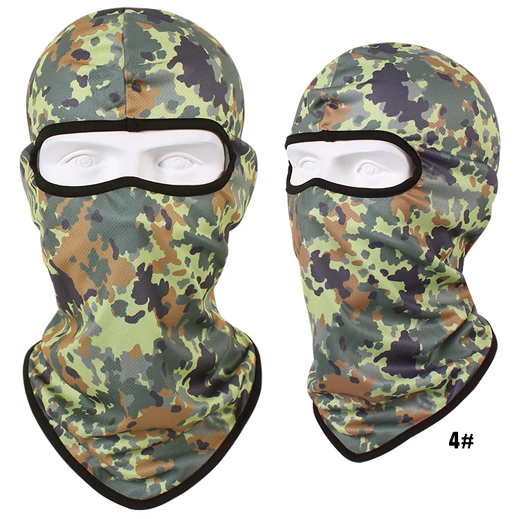 color 4 21 цвет, военная маска на все лицо, Спортивная, велосипедная, шейный шарф, защита от пыли, специальная сила, тактическая Балаклава, лыжная, велосипедная бандана - Цвет: color 4
