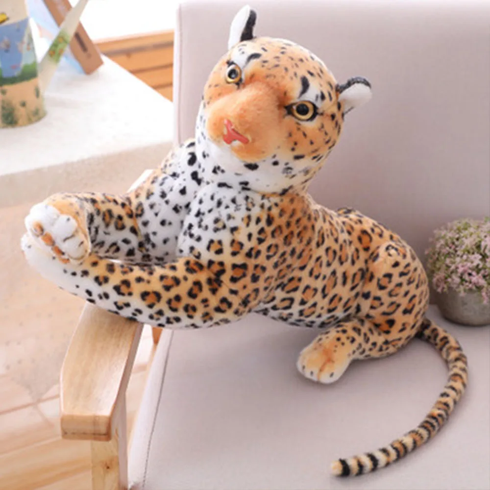 

Simulation Leopard Tiger Plush Toy Ragdoll Doll Animal Stuffed Plush Toy Doll Plush Toy Classic Toy Boy Girl Birthday Gift Sp143