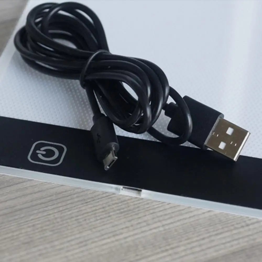 Ультра-тонкий A4 Размер Портативный USB светодиодный светильник Artcraft Трассировка коробка копировальная доска для художников Рисование эскизов анимация