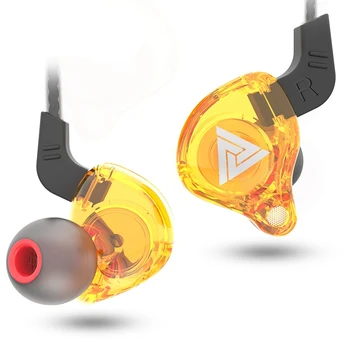 

QKZ AK6 Sports Earphone In-Ear Wired-Controller Headset with Wheat Subwoofer