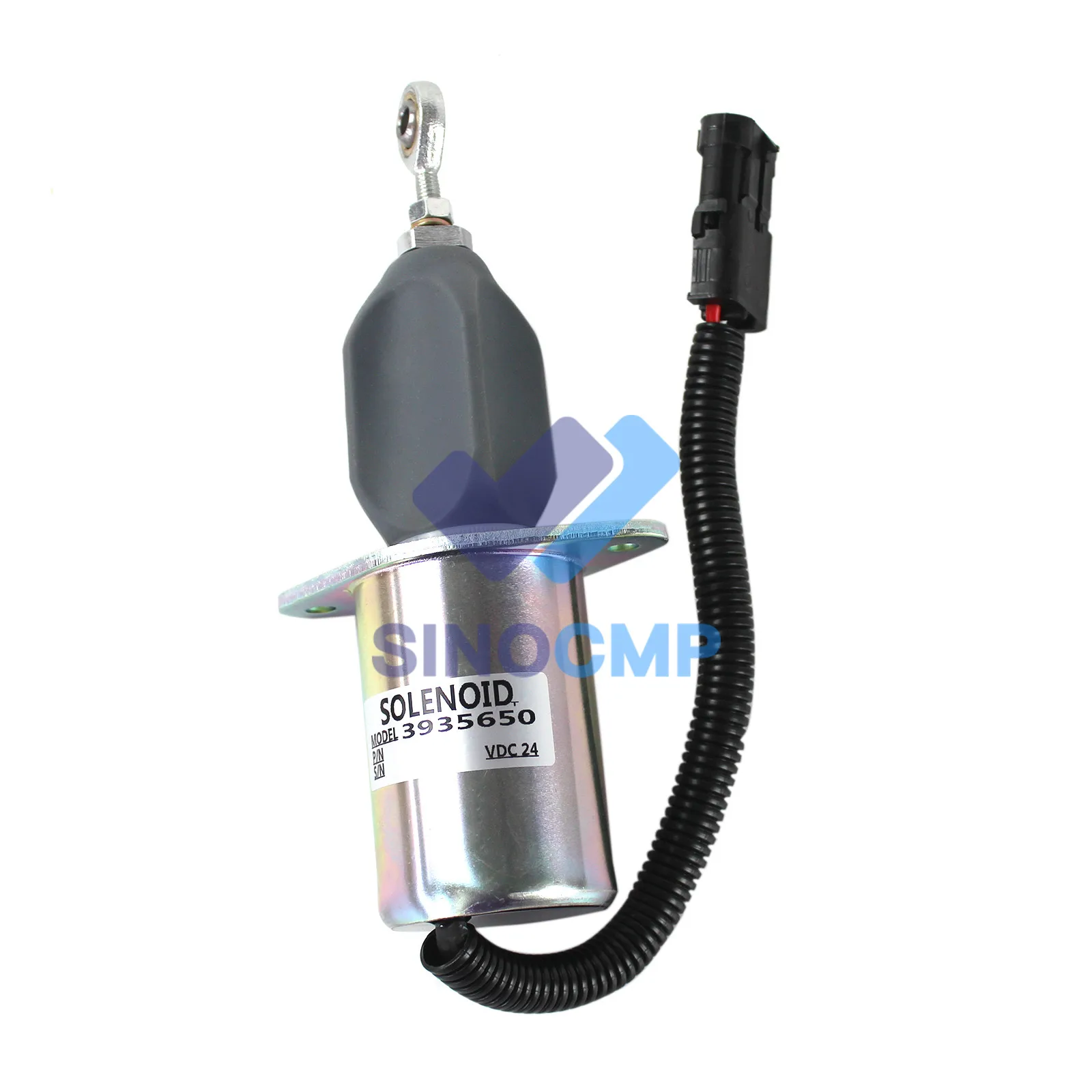 

SINOCMP Shut Off Solenoid 3935650 SA-4764-24 6CT 24V for Diesel Engine Spare Parts 3 Month Warranty