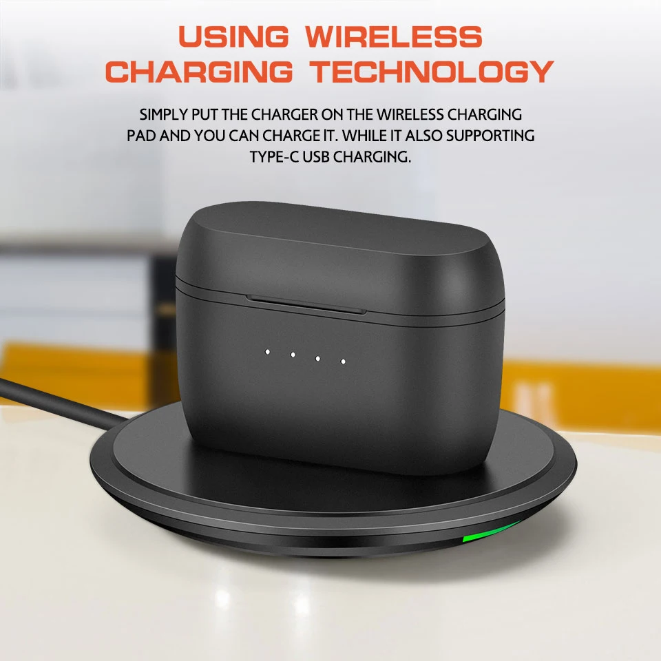 Alien Secret QCC010 TWS Беспроводные наушники с глубоким басом aptX Bluetooth наушники с беспроводной зарядкой спортивные наушники для Xiaomi Iphone