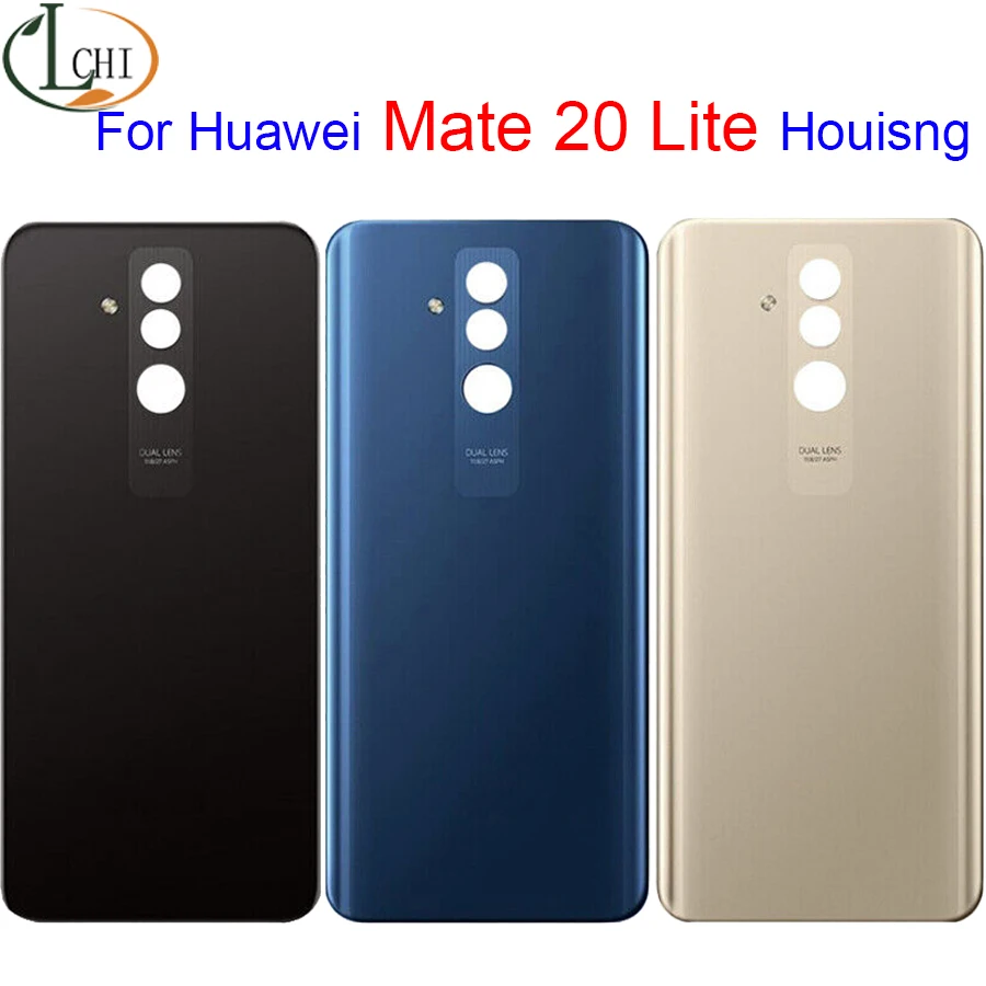 Задняя крышка батарейного отсека для Huawei Mate 20 lite стеклянная mate | Мобильные