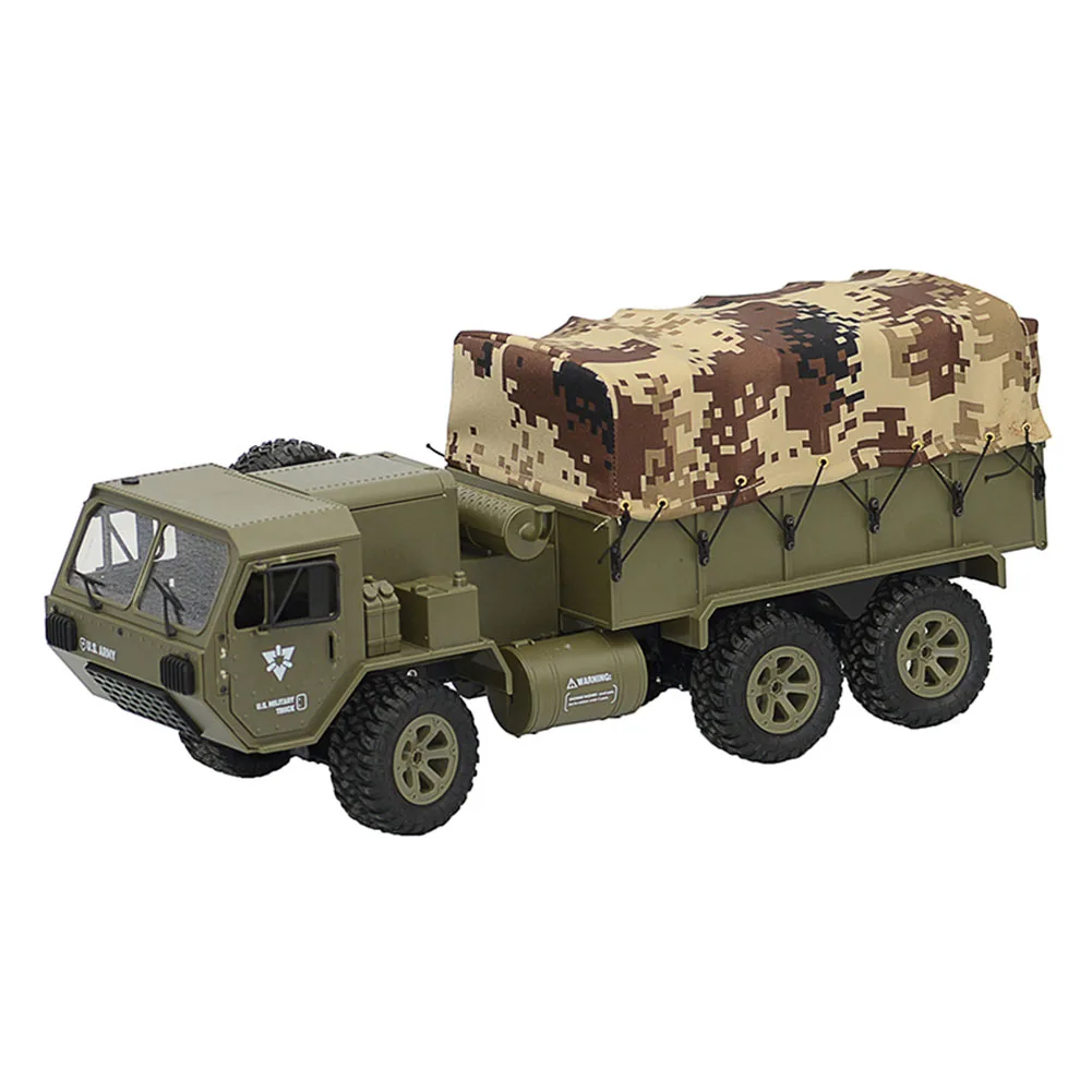 FY004A 1:16 6WD хобби RC гоночный автомобиль дети внедорожных пропорциональный легкий симулятор Подарок Смешные 2,4 г армейские модели грузовиков игрушки