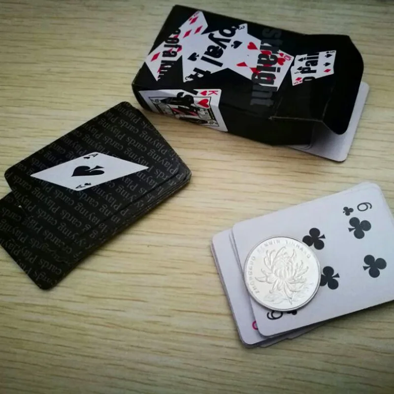 Мини-карты для покера, набор игральных карт, Детские ролевые игры, игрушки, детские игральные карты, игры на открытом воздухе, аксессуары для путешествий, милые покерные игрушки
