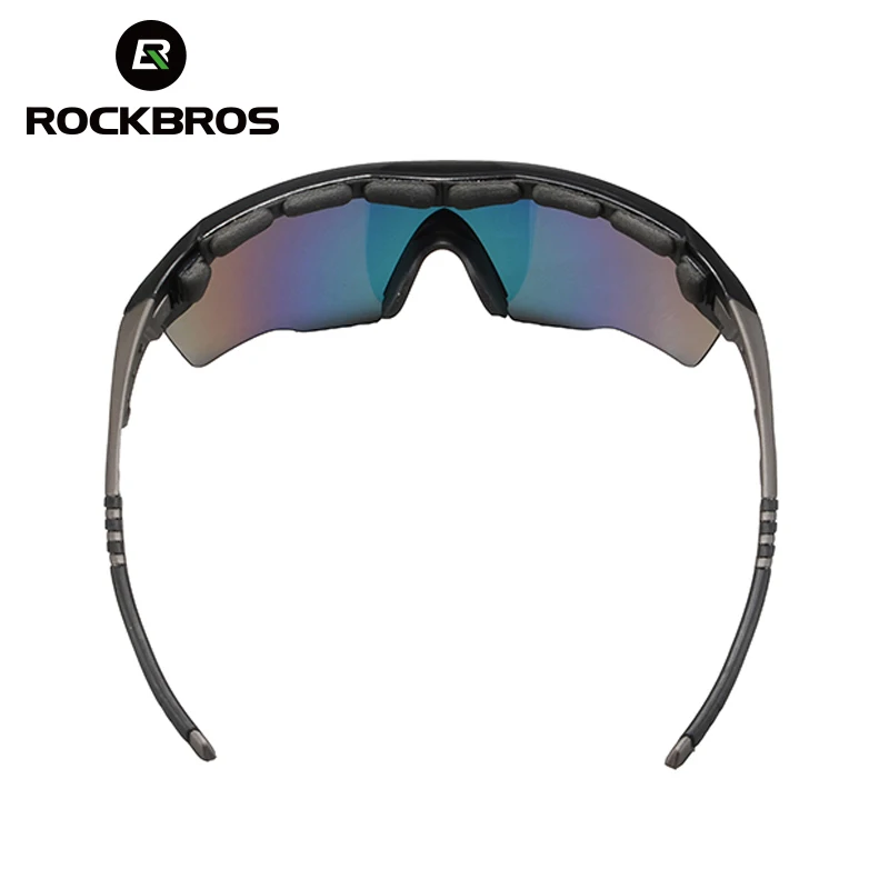 ROCKBROS Поляризованные велосипедные солнцезащитные очки UV400 Профессиональный велосипед езда 3 линзы очки с рамкой для близоруких линз