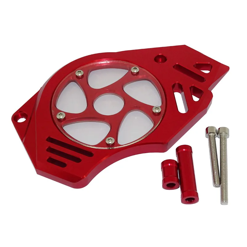 Waase для Kawasaki ER6N ER6F 2006 2007 2008 2009 2010 2011 2012 2013- переднего колеса цепи гвардии Обложка Левая сторона двигателя
