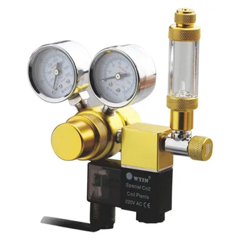 

CO2 Aquarium Regulator Bubble Counter Durable for Planted Aquarium Fish Tank EU/US Plug--M25