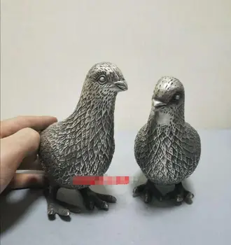 

Copper Satue Pure copper pigeon, white copper peace pigeon, a pair of home furnishing, study, wedding gift, love Memorial handic