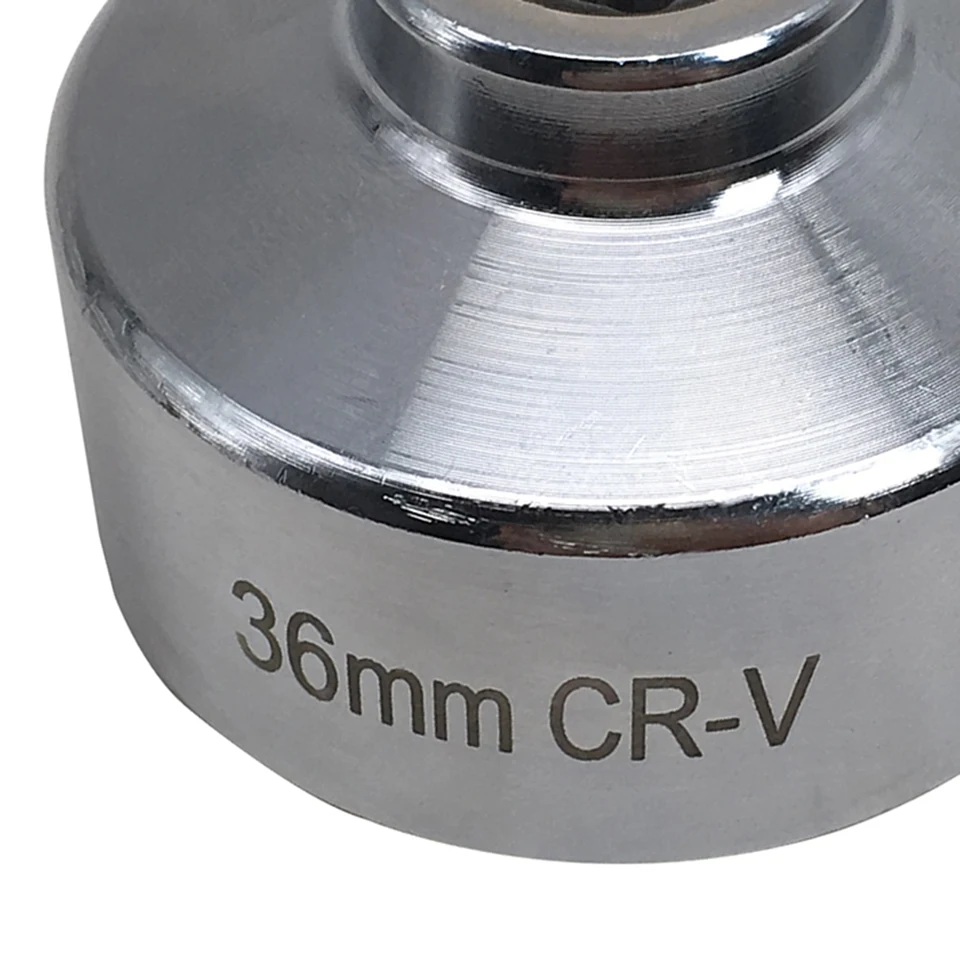 Chiave per Filtro dell'olio in Alluminio con Tappo, Tappo Filtro Olio, Chiave Filtro Olio, 74 mm 14 Flauto Strumento di Rimozione della Presa del
