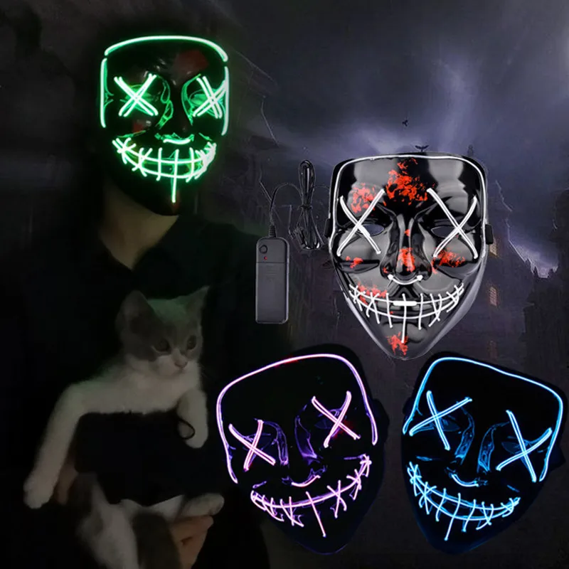 Neon-Mask-LED-Light-Up-Party-Masks-The-Purge-Election-Year-Great-Funny-Masks-Festival-Cosplay (3)