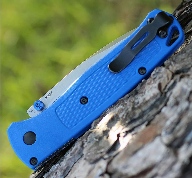 Best folding knives  BM 535 folding knife Nylon fiberglass handle folding knife camping survival tool EDC small tool AXIS system