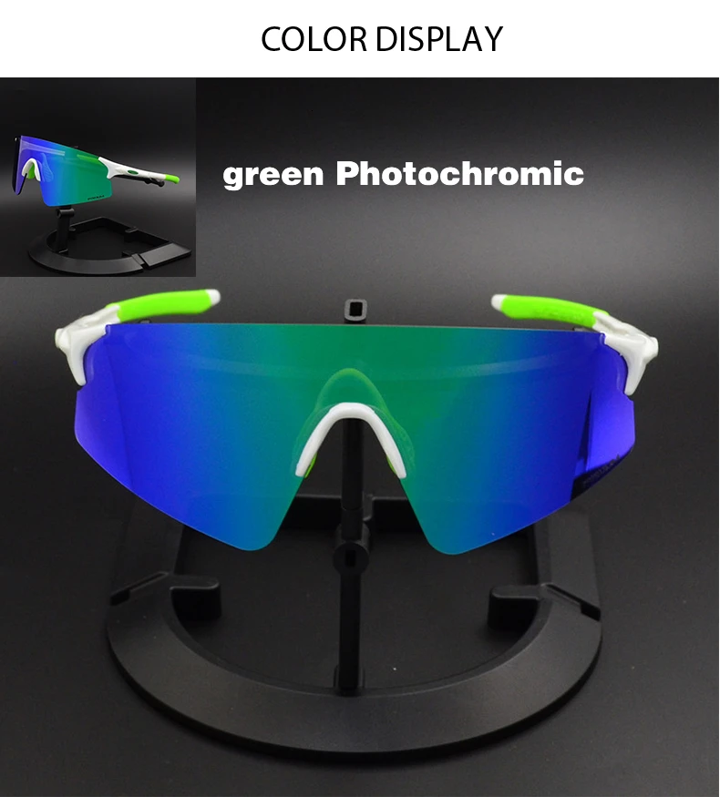 Мужские фотохромные очки с 3 линзами UV400, солнцезащитные очки TR90, спортивные очки для велосипеда, MTB, горный велосипед, рыбалка, Пешие прогулки, очки