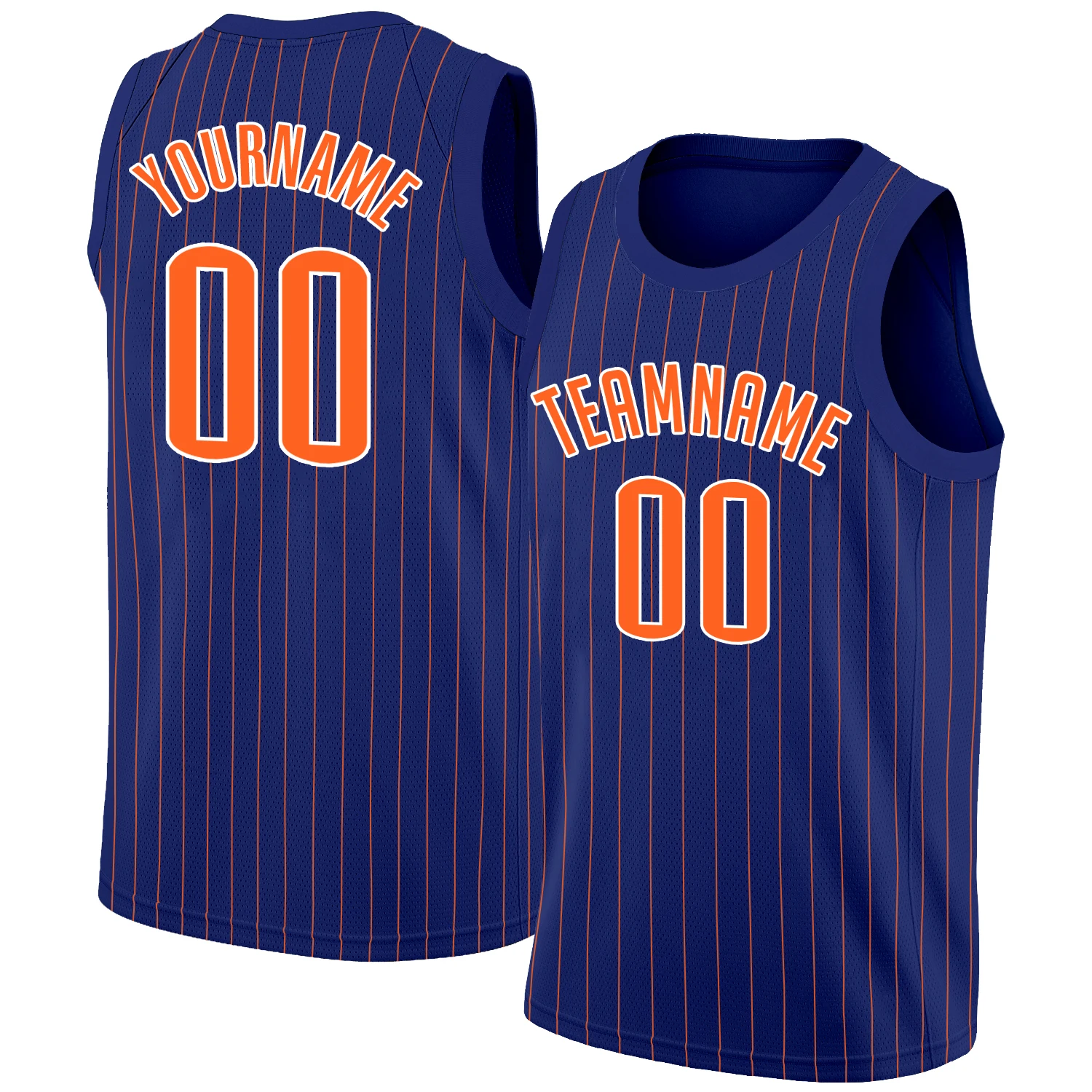 Personalized Basketball Jersey Full Sublimated Your Name and Numbers Sleeveless Tank-top Soft Quick-dry Stripe Sportswear