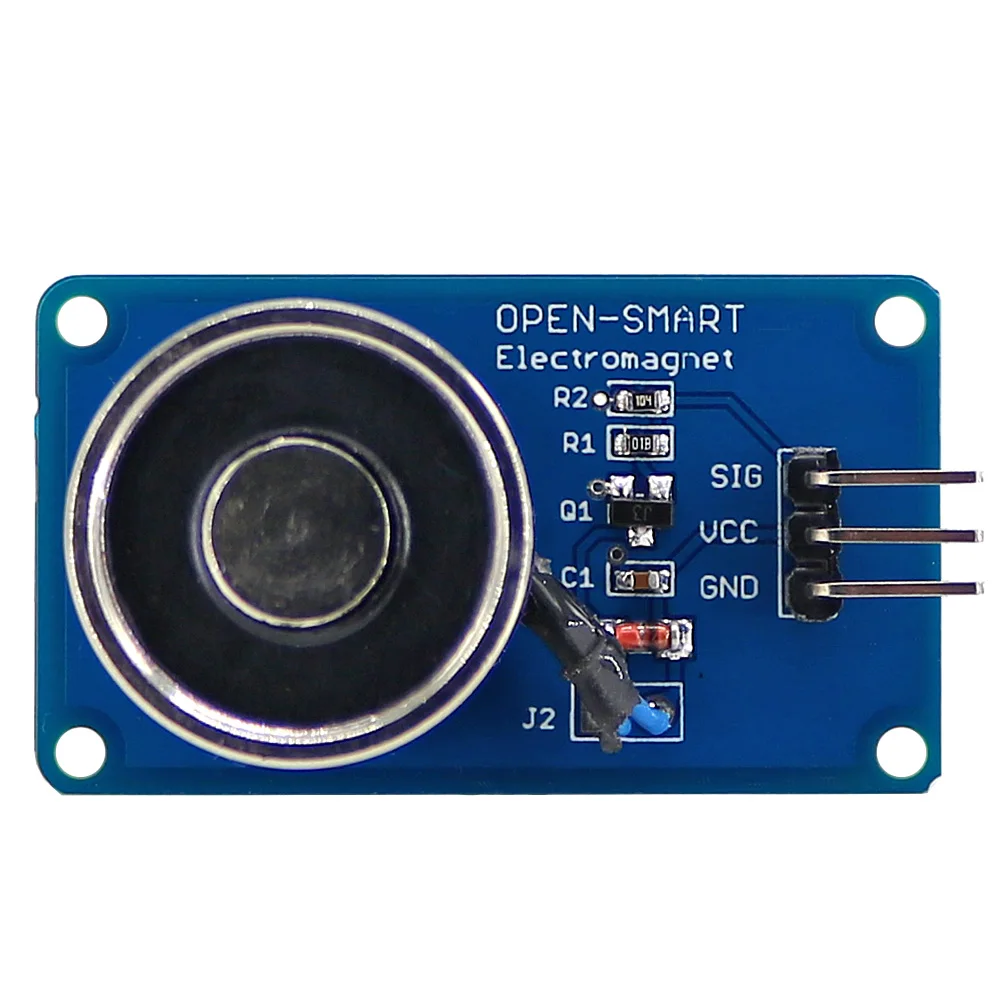 Módulo de Sensor Eletroímã para Arduino Dc5v Módulo de Sensor para Suspensão Elétrica de Eletroímã Aberto 10n com Ventosa Solenoide - Image 4