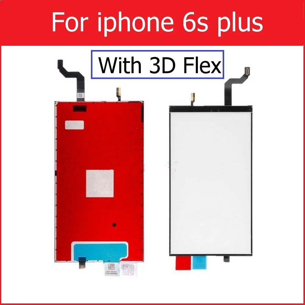 ЖК-дисплей с подсветкой Панель для Iphone 4 4s 5 5c 5S 6 6s 7 8 плюс Подсветка ЖК-экрана Защитная пленка с 3D сенсорный Функция гибкий кабель - Цвет: For i6sp with 3D