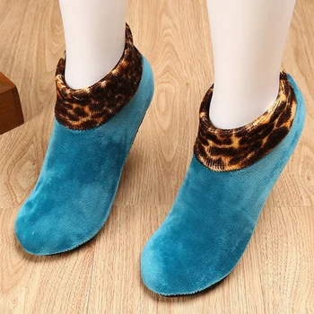 

Parent-child early education autumn and winter floor socks children baby non-slip socks adult women plus velvet thick yoga socks