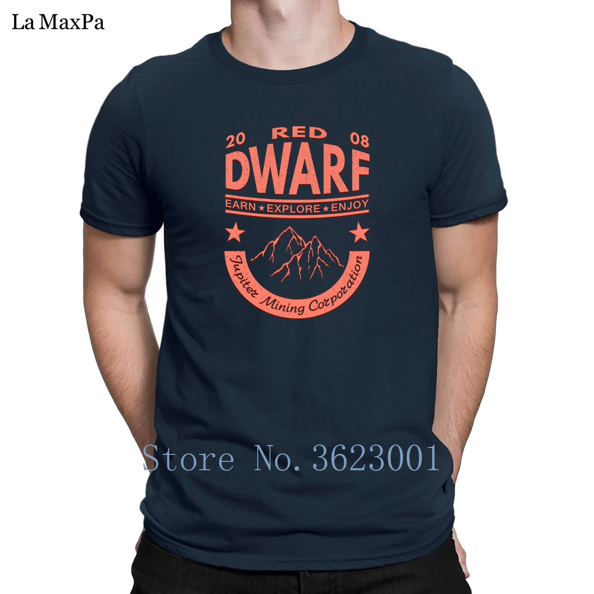Red dwarf shirt Clearance