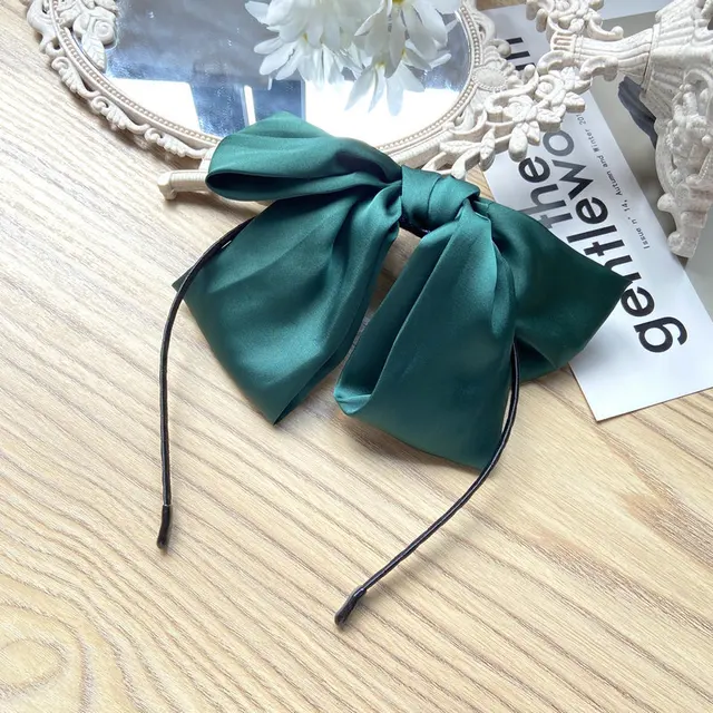 2021 Fashion Girls Retro Black Velvet Bow Hairpin Ladies Wedding Long Satin Ribbon Korean Hairpin Hair Accessories Headdress 7