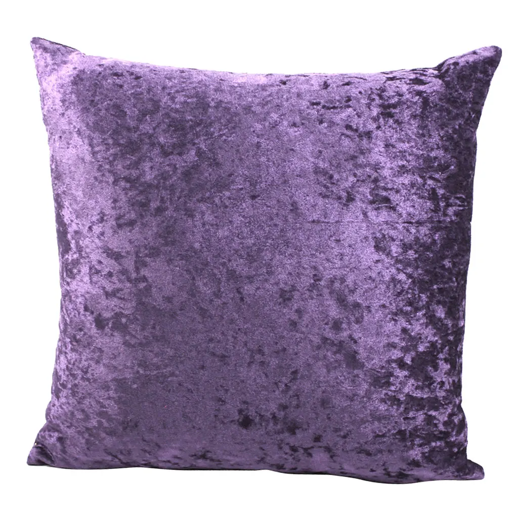 50x50cm Soft Square Short Plush Velvet Throw Cushion Cover for Home Living Room Seat Chair Sofa Decor Car Ornament