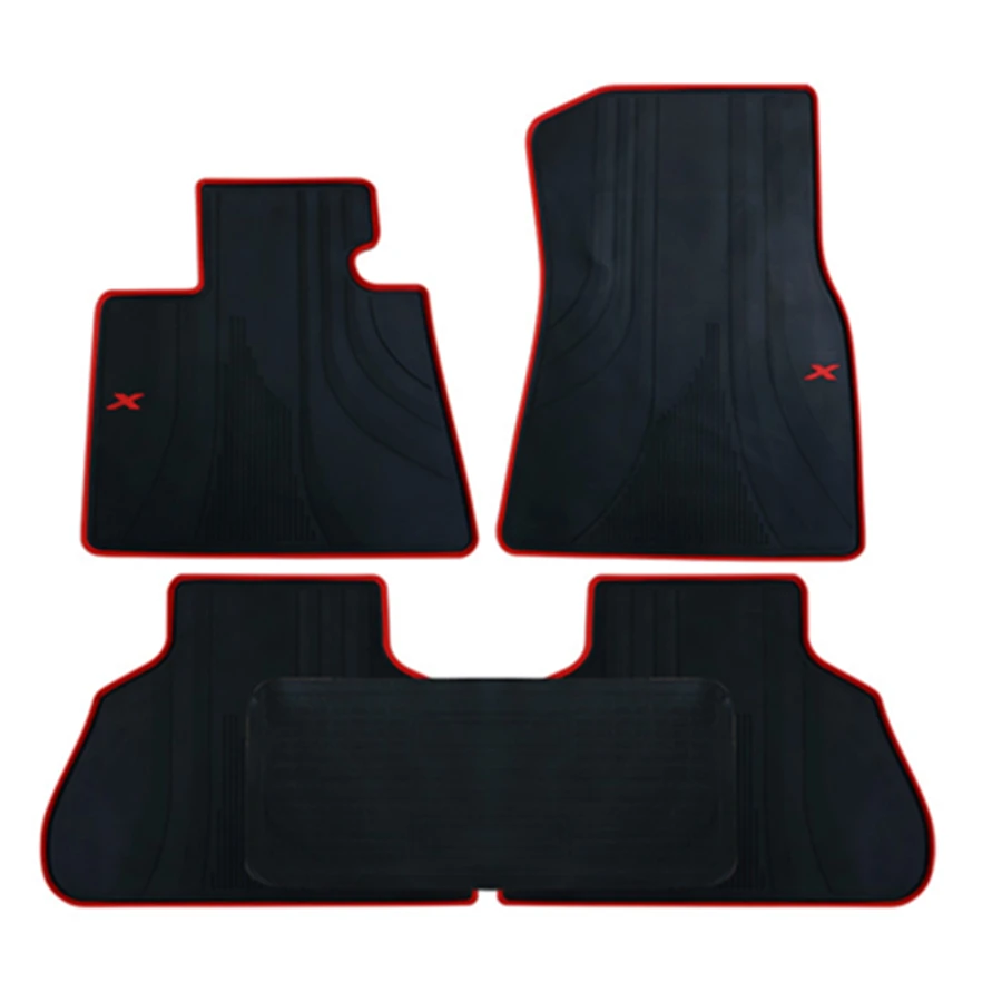 

YJ99 For BMW X6 2008 2009 2010 2011-2019 All Weather High Quality Anti Skip Latex Durable Carpets Special Rubber Car Floor Mats