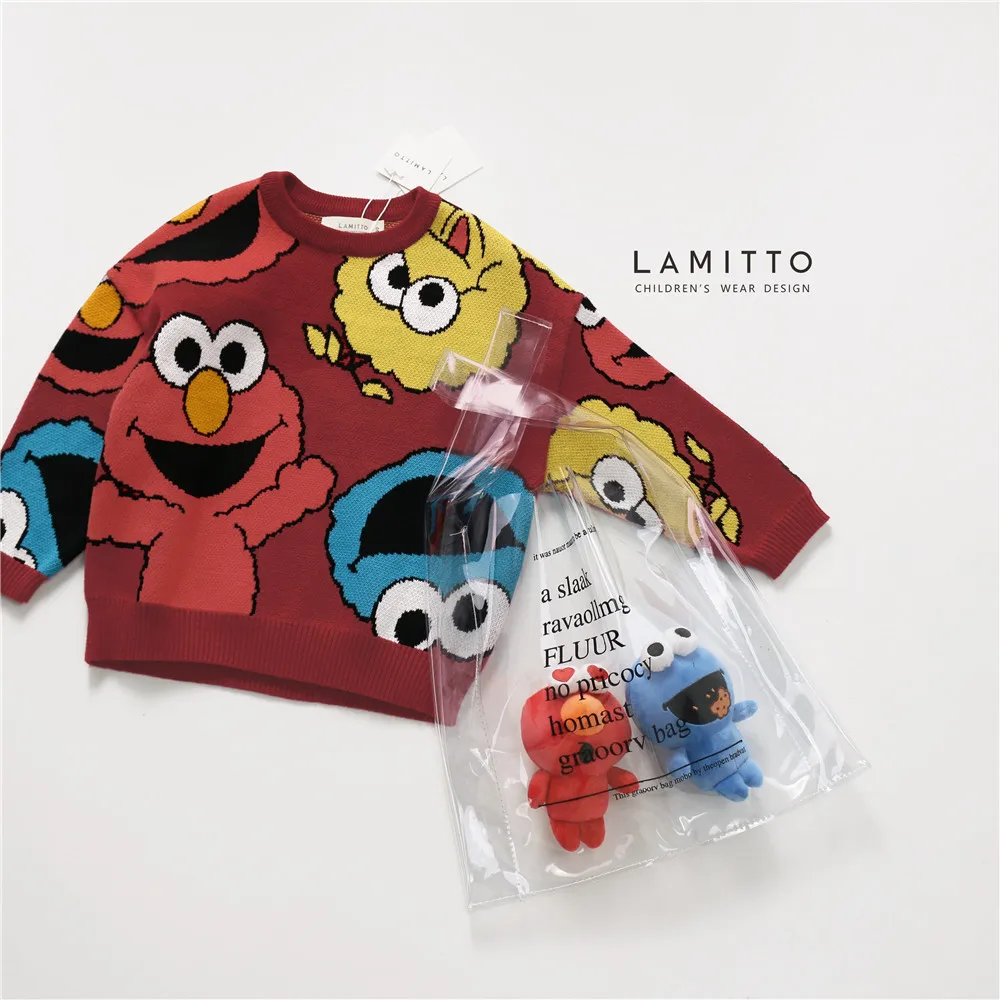 Tonytaobaby Autumn Winter New Kids Clothes Parents'and Children's Clothes European and American Style Kids Sweaters