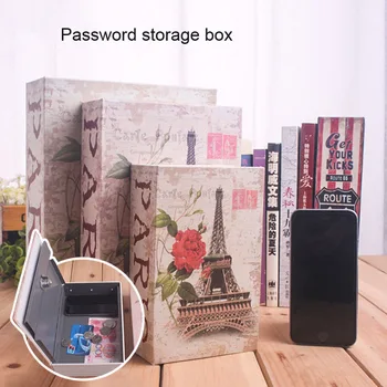 

Simulation Book Safe Piggy Bank Creative Book Box Piggy Bank Password Change Storage Box Safe Piggy Bank Coin Storage Box