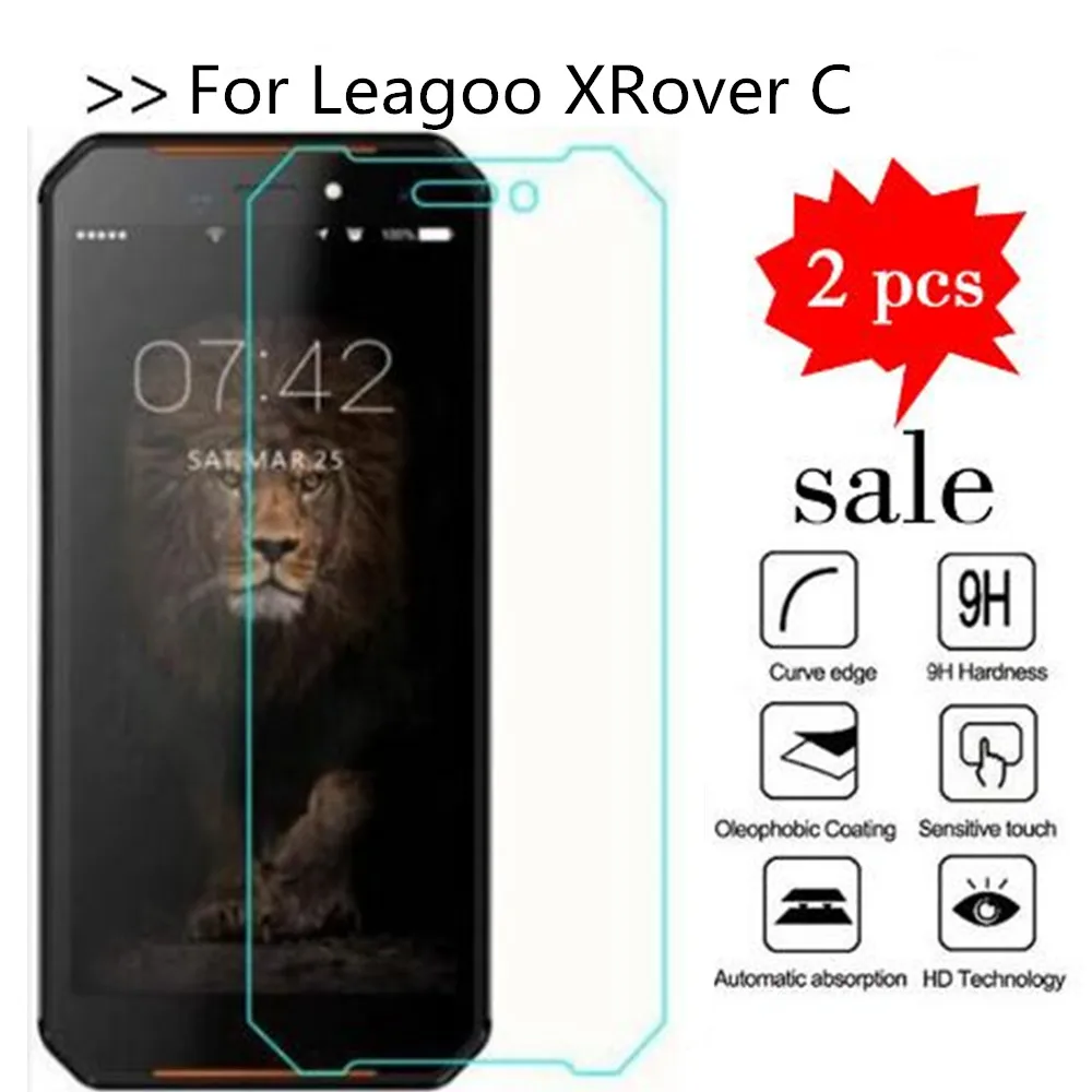 Для Leagoo XRover C закаленное стекло 9H Высококачественная Защитная пленка Взрывозащищенный протектор экрана для Leagoo XRover C