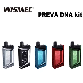 

Wismec Preva DNA Pod Kit 1050mAh Battery 3ml Pod Cartridge Tank Fit WR01 Mesh Coil Electronic Cigarette Vape Vaporizer