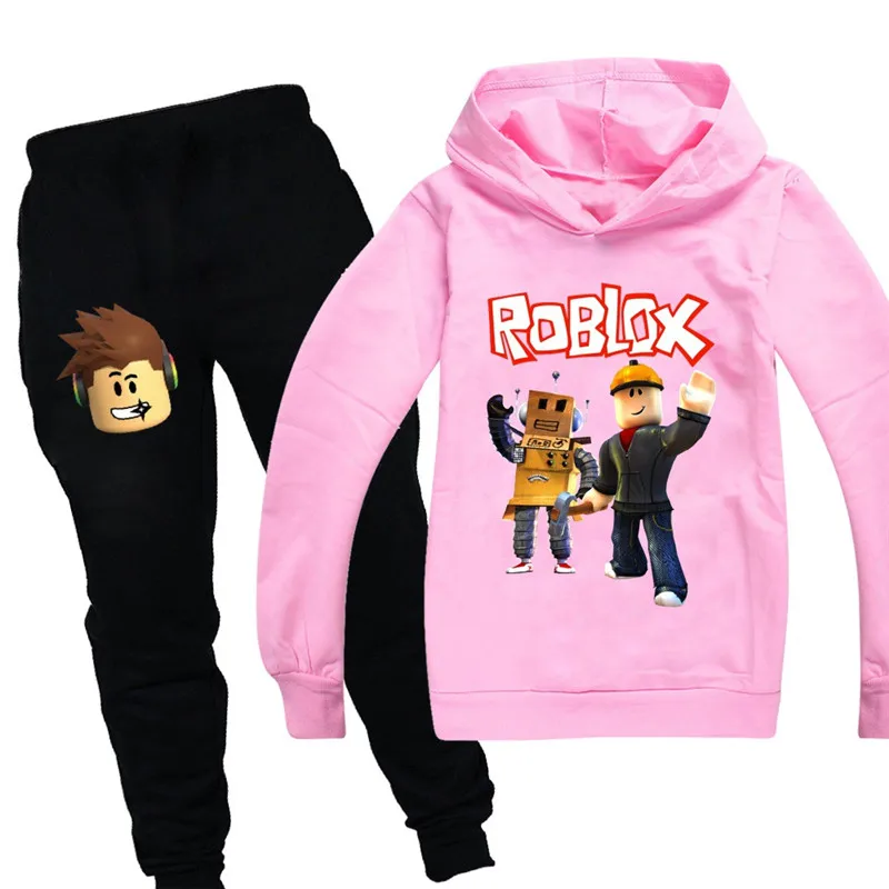 ROBLOX Leader/комплекты одежды для девочек Новинка Весенняя одежда активных Детская