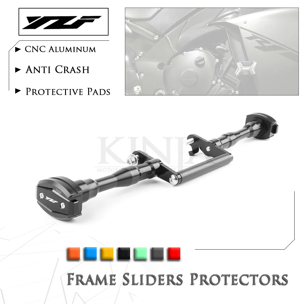 Рамка Ползунки анти Краш колодки протектор для Yamaha YZF R15 YZF-R15 17-19