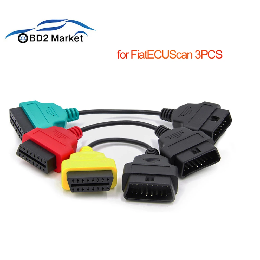 Адаптер для сканера FiatECUScan OBD Диагностический кабель Fiat ECU|Кабели и коннекторы