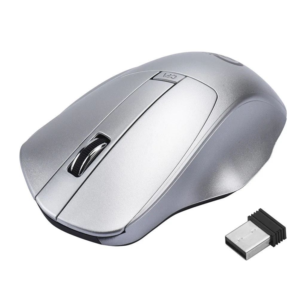 Прямая поставка Лидер продаж Новинка W12 USB Бесшумная беспроводная компьютерная мышь 2,4G эргономичные мыши для компьютерных геймеров мышь#1106