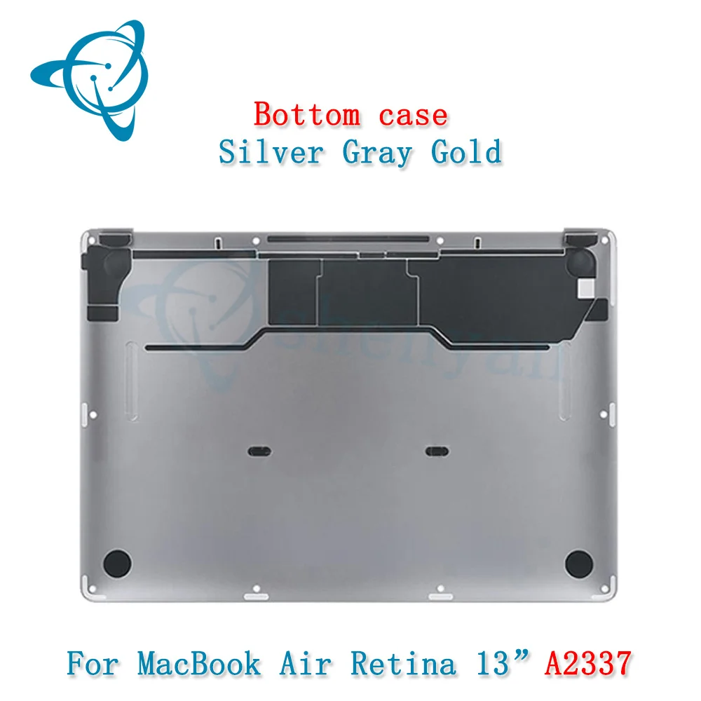 

Shenyan New A2337 Bottom Case For Macbook Air Retina 13.3" Lower Case Cover Silver Gray Gold 2020 Year