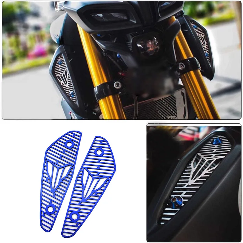 Алюминиевый Воздушный фильтр для мотоцикла Yamaha MT 15 MT15 2018 2019 2020 SEMSPEED|Накладки и