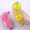 Spongy Banana Bead Stress Ball Toy Squeezable Soft Fruit Shape Sensory Adult Decompression Child Fidgeting Rebound Squeeze Toys 1