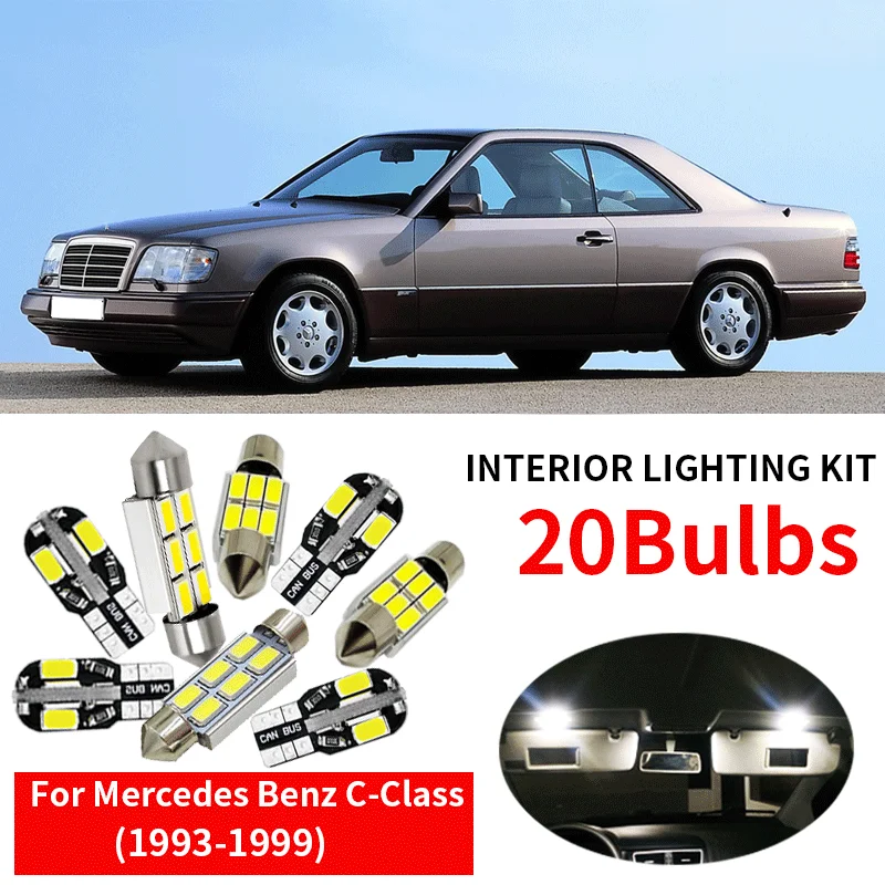 14x фотолампа в упаковке для Mercedes Benz C Class W202 1993 1999 годов автомобильные аксессуары