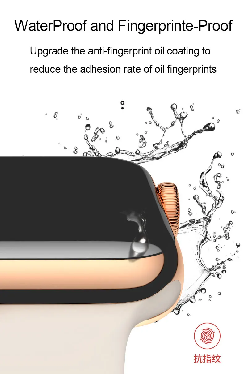 PET водонепроницаемый матовый экран протектор для apple watch 5 4 3 38 мм 40 мм 44 мм 42 мм не закаленное мягкое стекло пленка для Iwatch 4/5