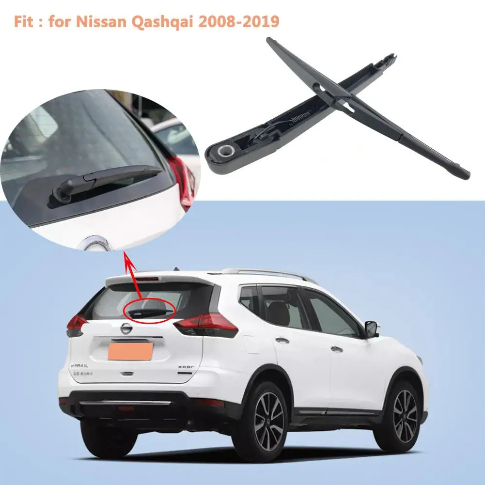 

Yfashion 12V Car Wiper Back Wiper Arm for Nissan Qashqai 2008-2019 Rear Wiper Arm