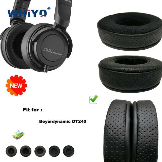 KQTFT Breathable Replacement EarPads for Beyerdynamic DT770 Pro DT880 Pro  DT990 Pro Ear Pads Parts Earmuff