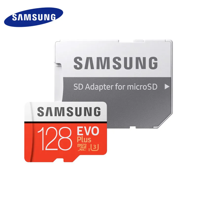 SAMSUNG Memory Card 128GB EVO EVO+ EVO Plus PRO Plus MicroSD Card C10 Microsd Micro SD SDXC sandisk 16gb memory card Memory Cards